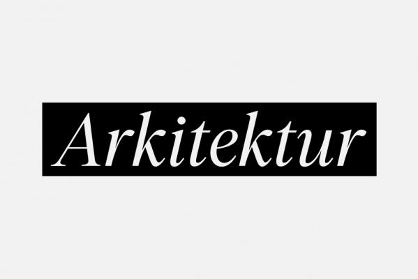 Arkitektur logo