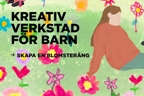 Kreativ verkstad för barn: Blomsteräng