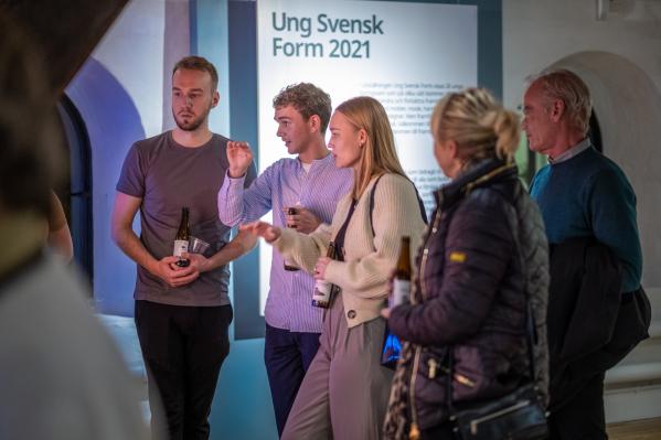 Ung Svensk Form 2021. Vernissage och panelsamtal