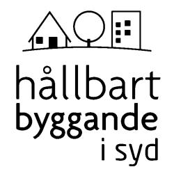 Hållbart byggande i syd logo