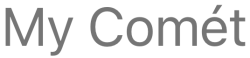 My comet logo